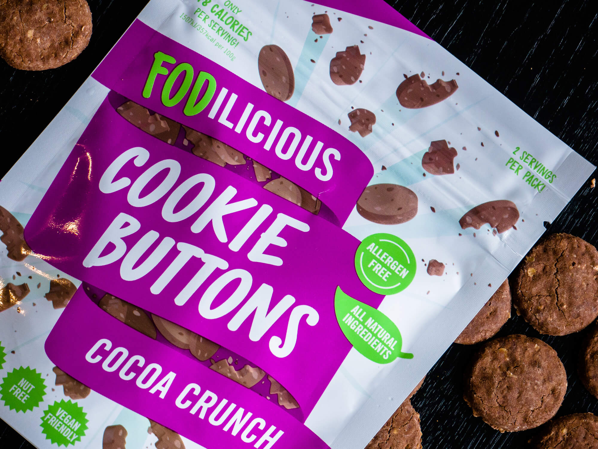 Fodilicious cookie buttons packet