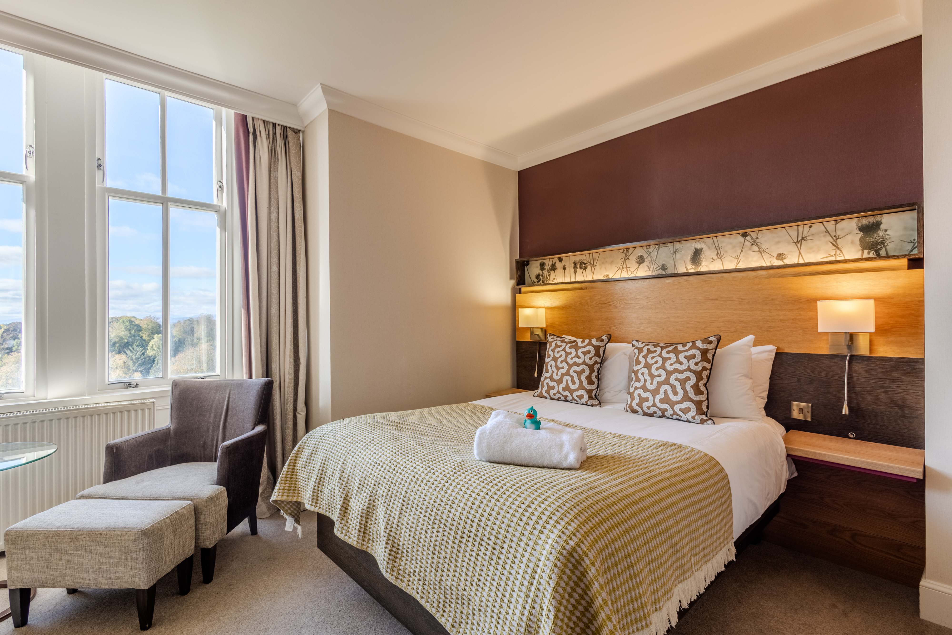 Double Plus Room at Apex Dunblane Hydro Hotel