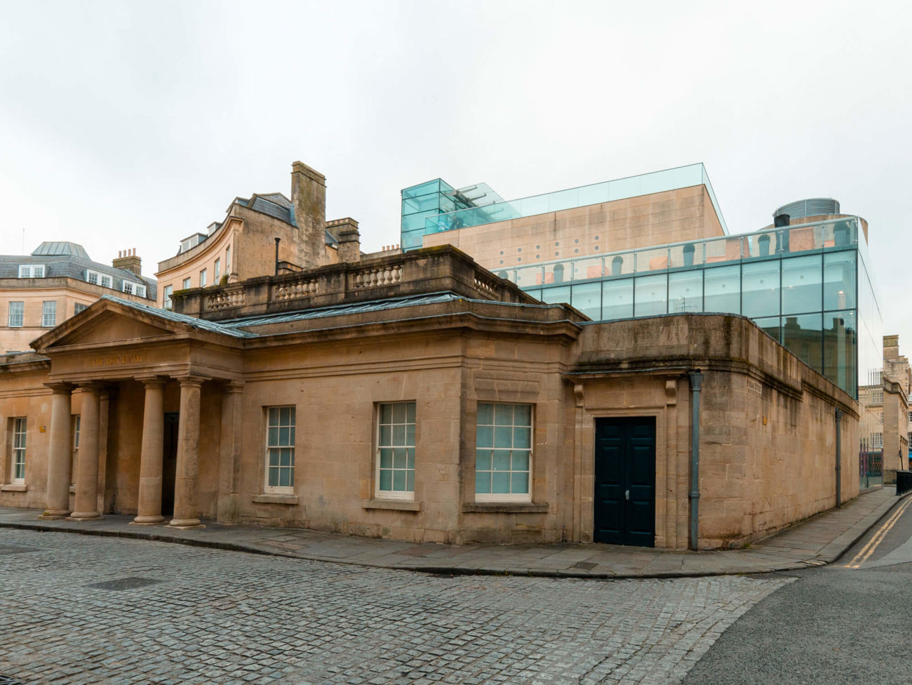 Thermae Bath Spa exterior during the day