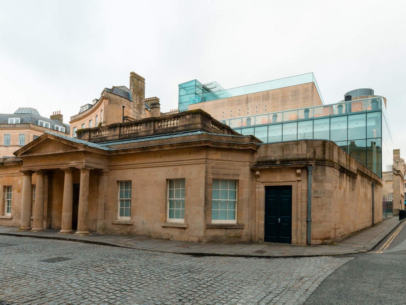 Thermae Bath Spa exterior during the day