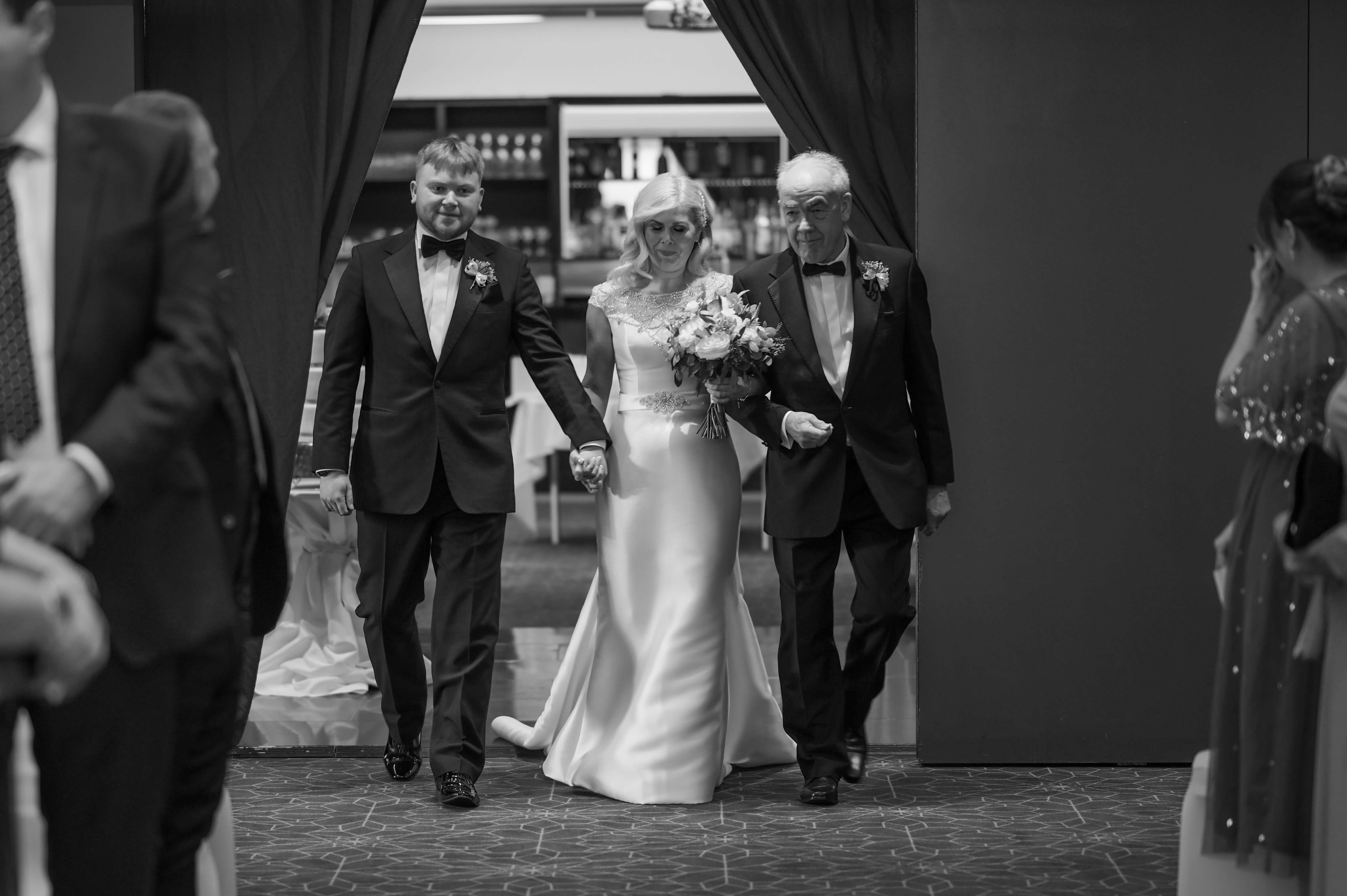 Bride Walking Down The Aisle