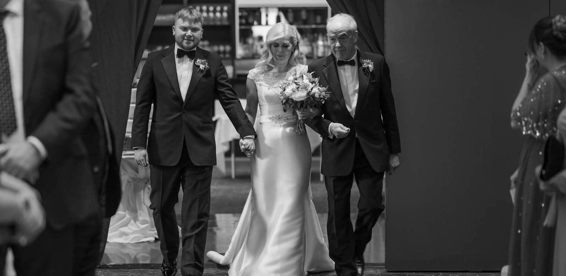 Bride Walking Down The Aisle