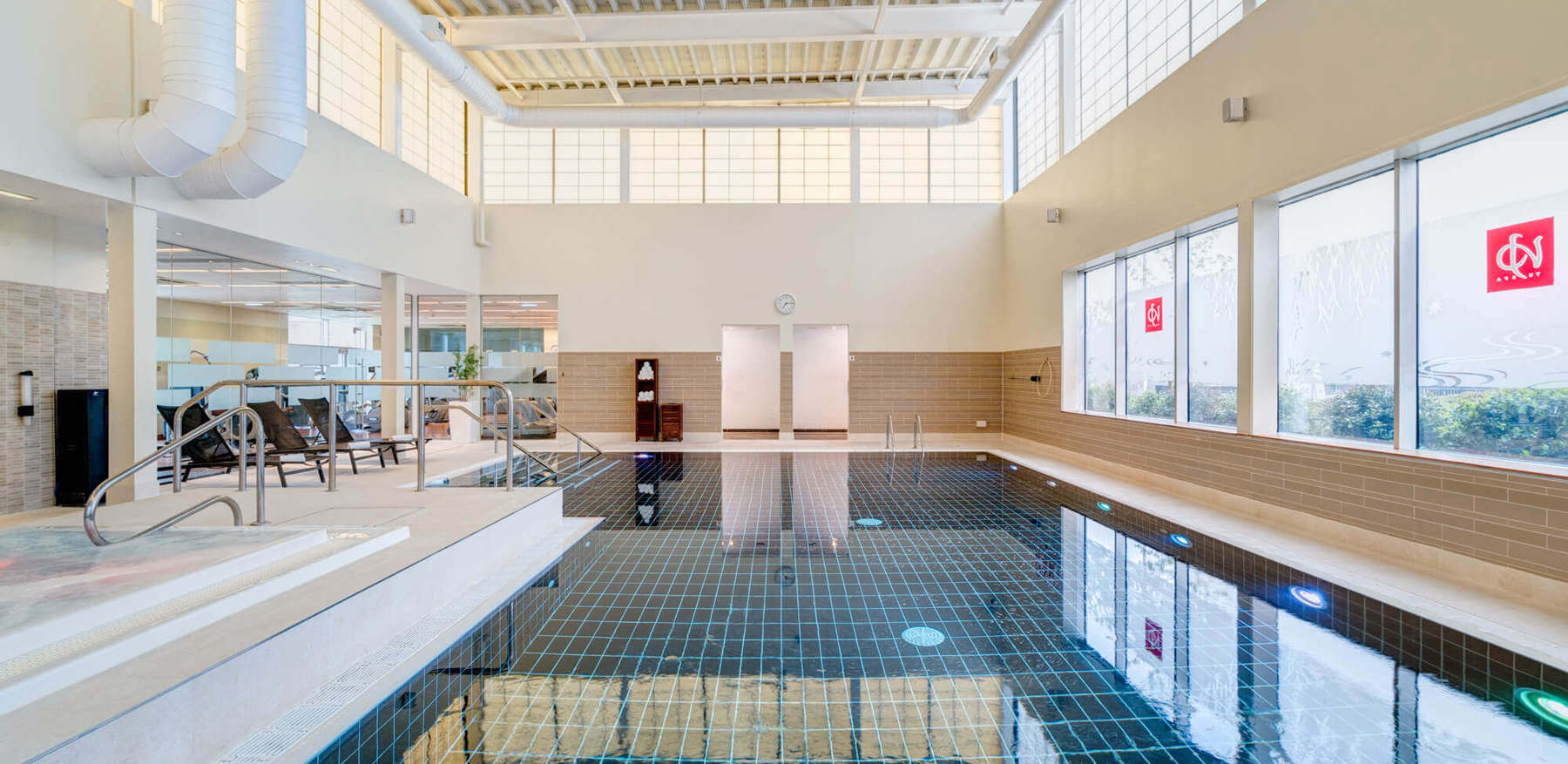 Swimming pool at Yu Spa Swimming pool at Yu Spa