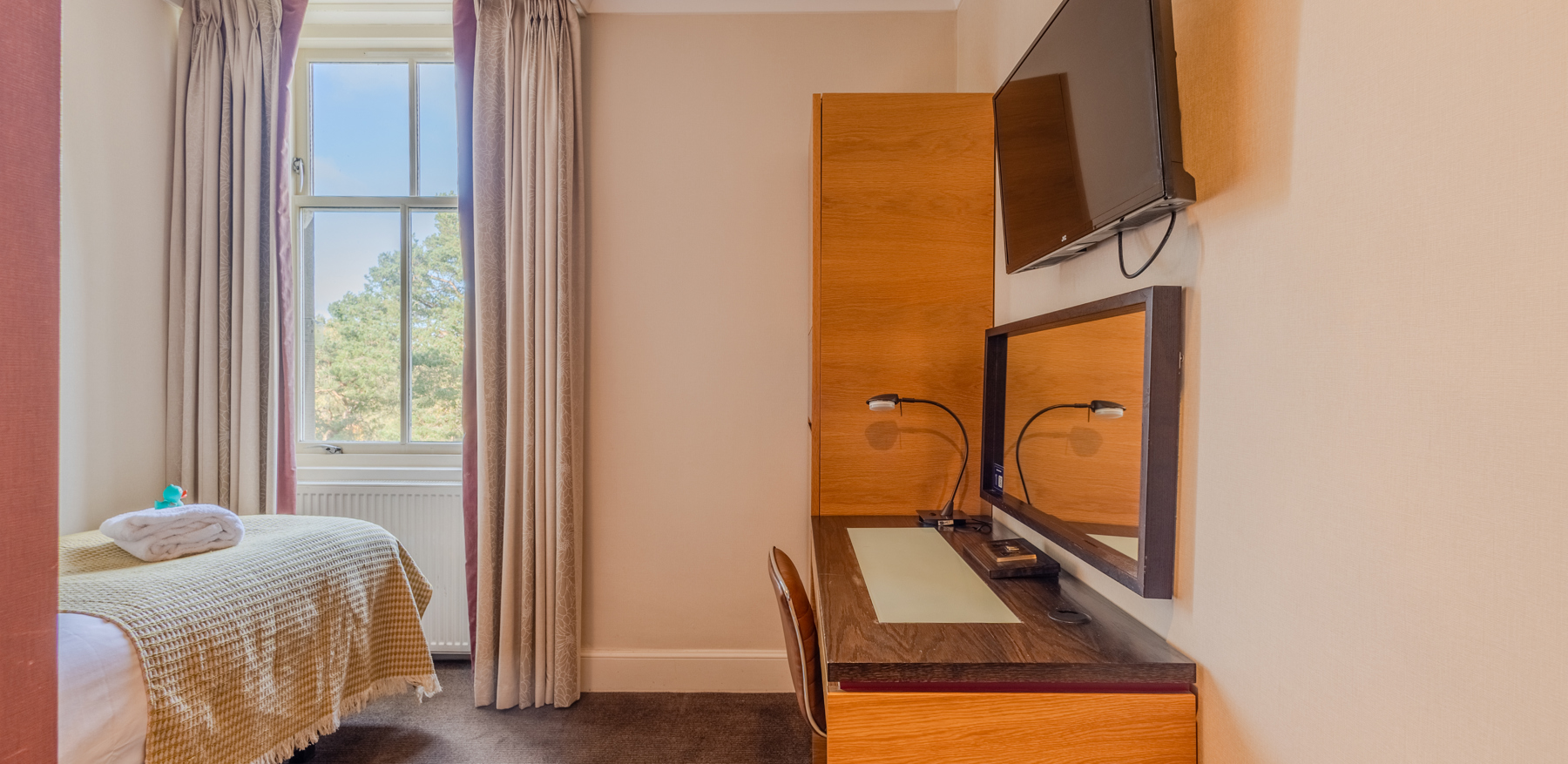 Single Room at Apex Dunblane Hydro Hotel