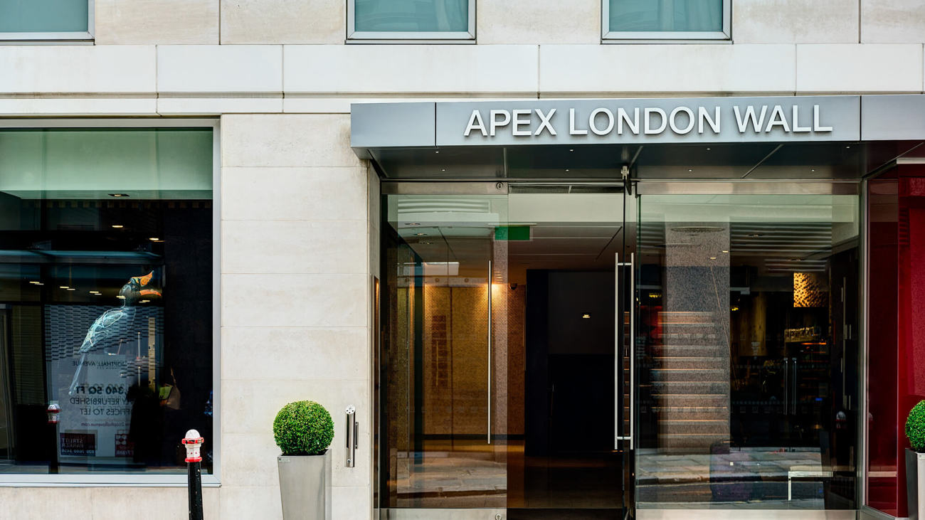 Apex London Wall Hotel Exterior of Apex London Wall Hotel