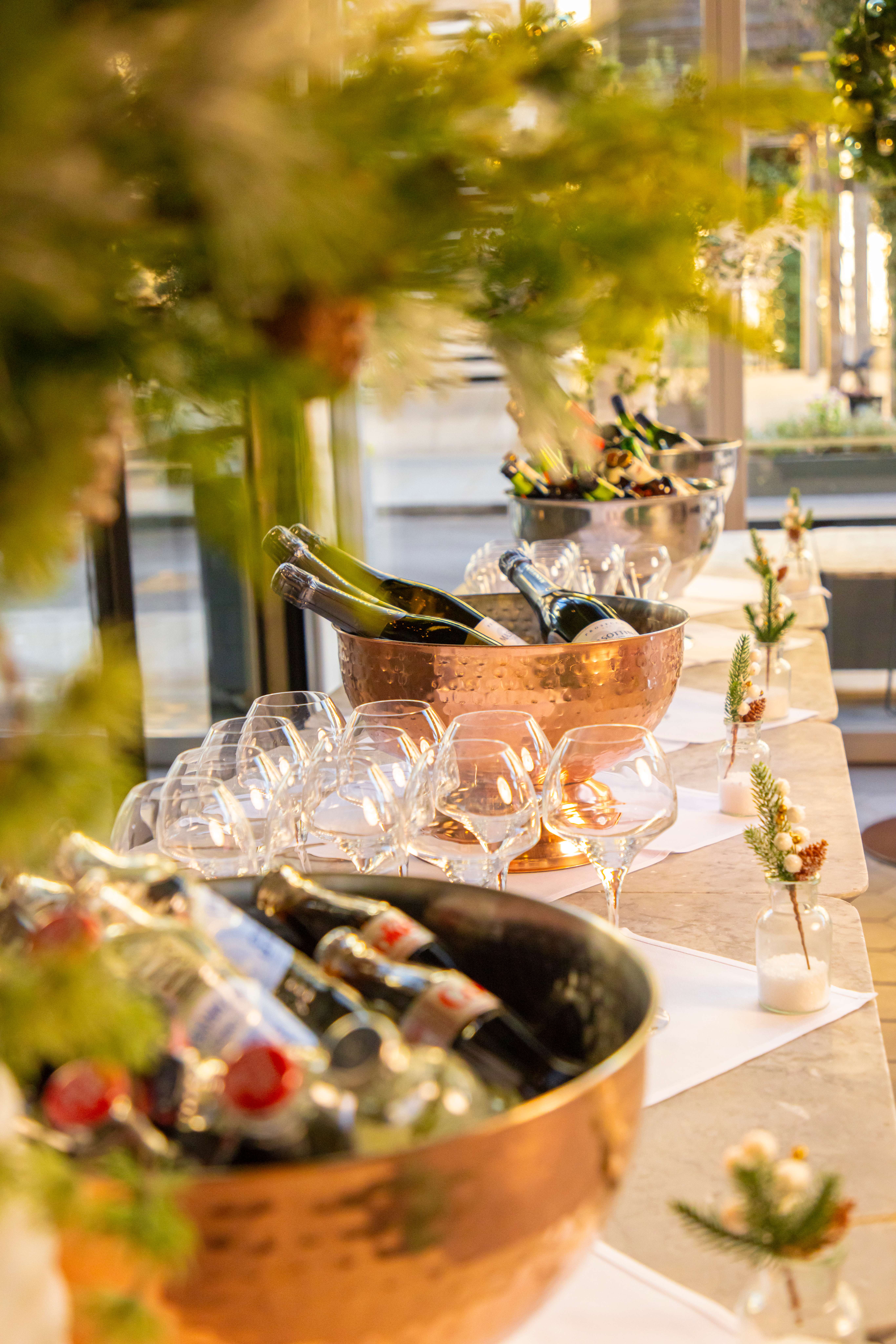 new years celebrations at the lampery