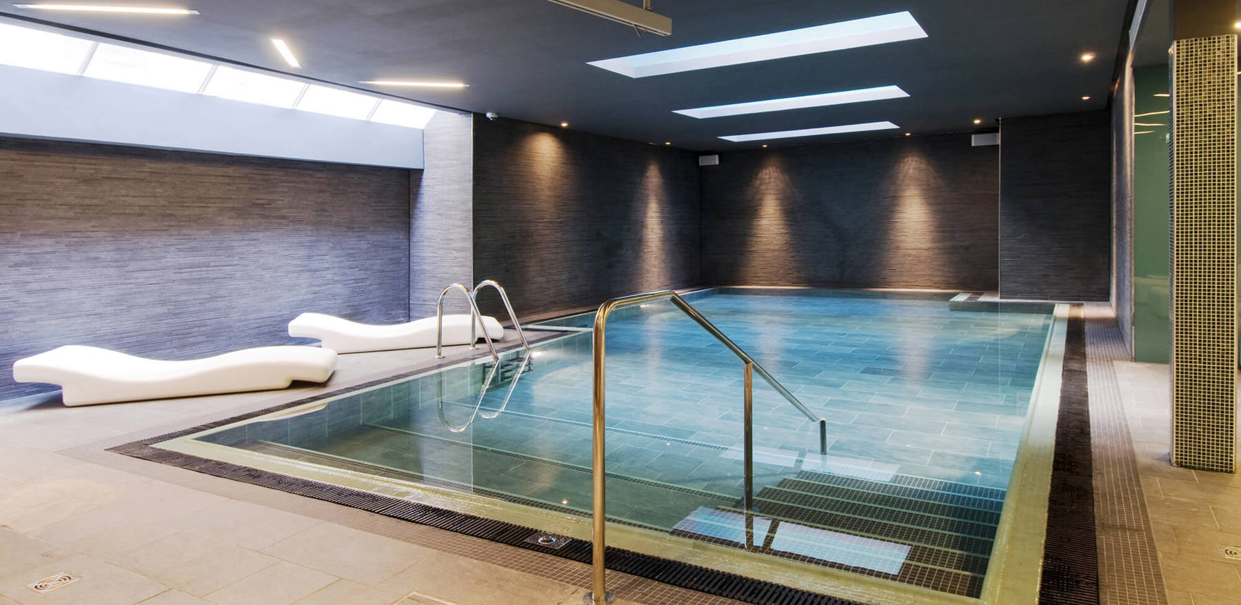 Swimming pool at Apex Waterloo Place Hotel hotels near edinburgh waverly station