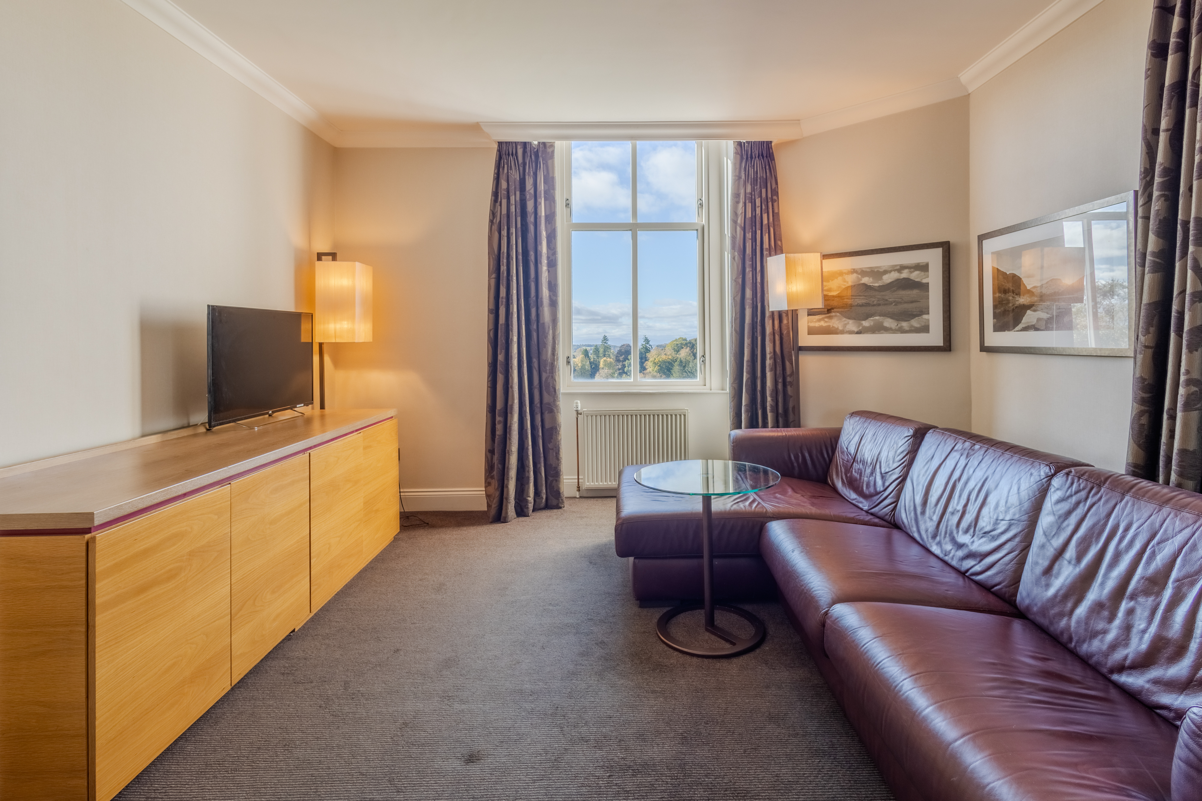 Lounge in Super Suite Apex Dunblane Hydro Hotel