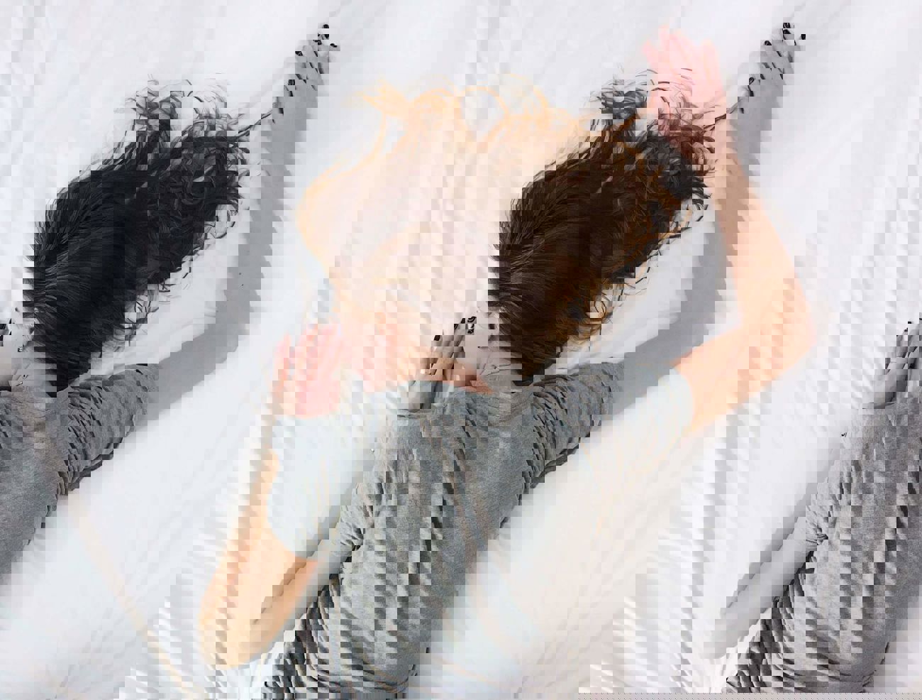 Woman Sleeping in bed