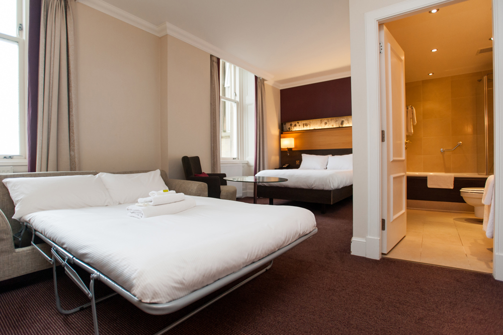 Family Plus Room at Apex Dunblane Hydro Hotel