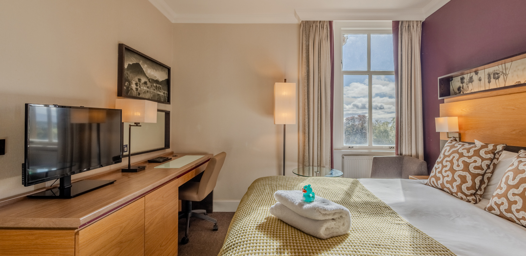 Double Room at Apex Dunblane Hydro Hotel