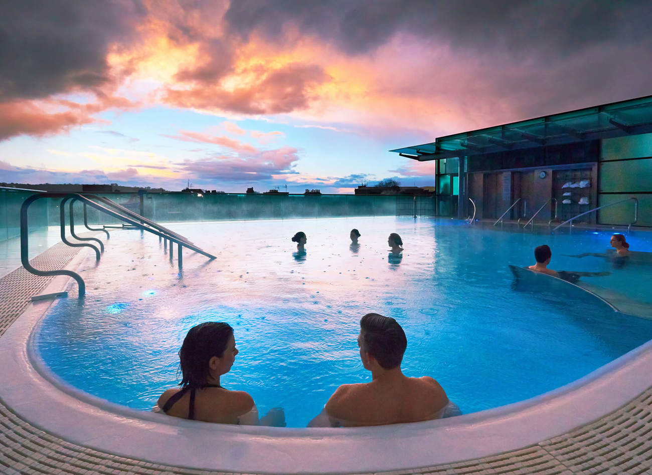 Thermae Bath Spa rooftop pool Thermae Bath Spa rooftop pool