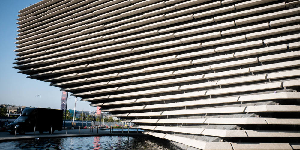 V&A Dundee Exterior of V&A Museum in Dundee