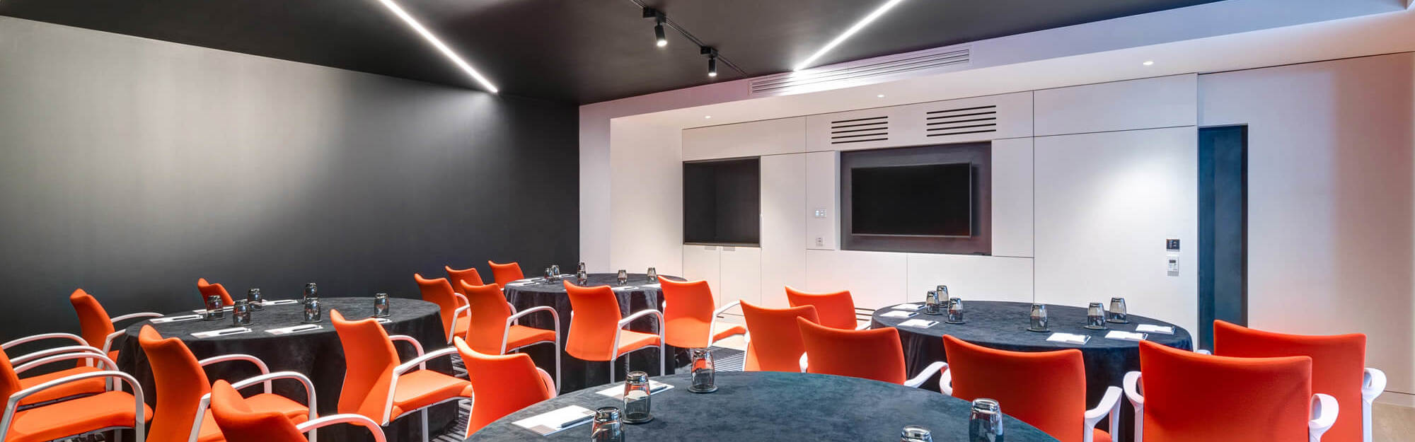 Camden room at Apex City of Bath Hotel Camden room at Apex City of Bath Hotel set up cabaret style