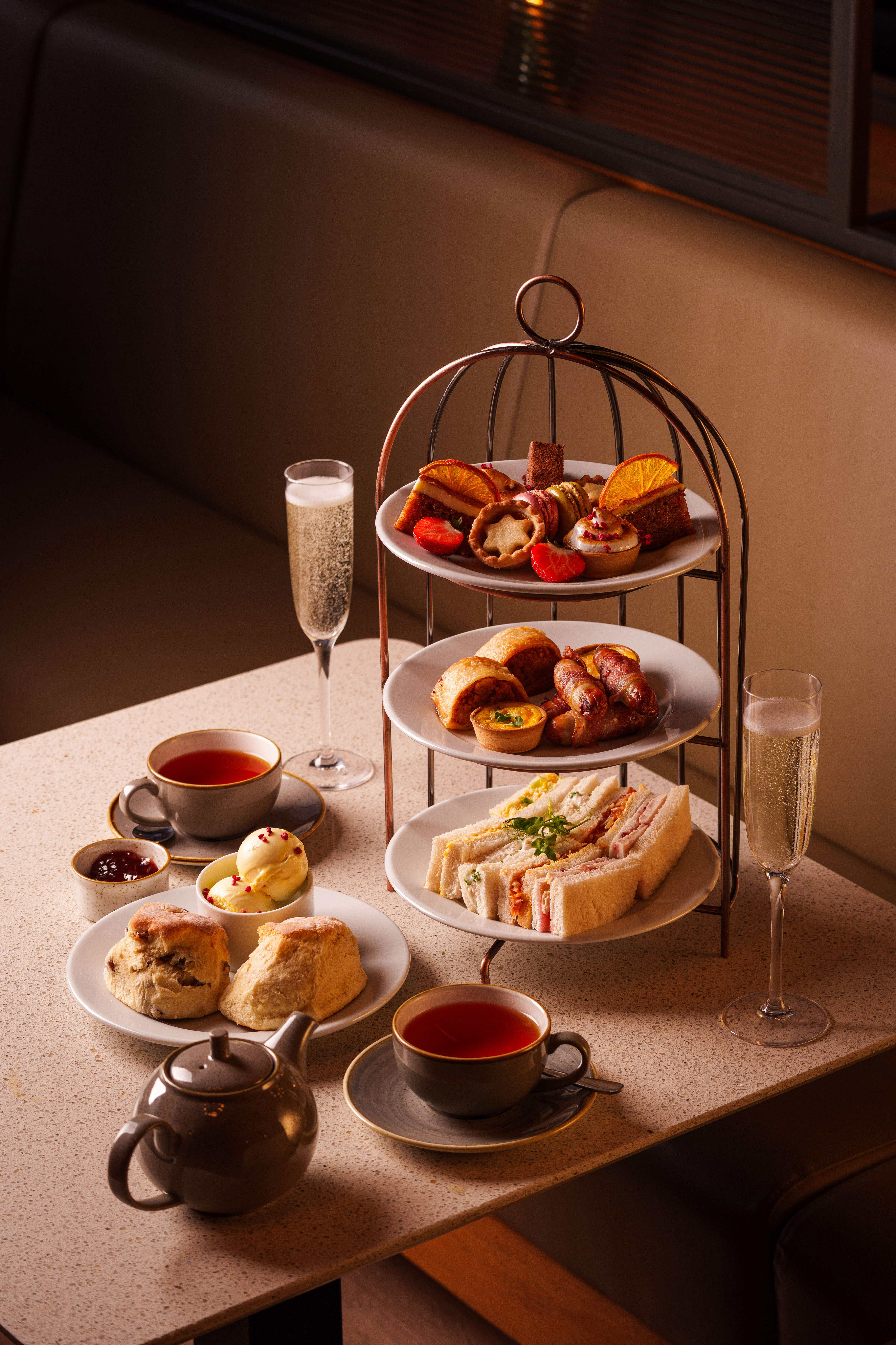 festive afternoon tea at apex city quay hotel