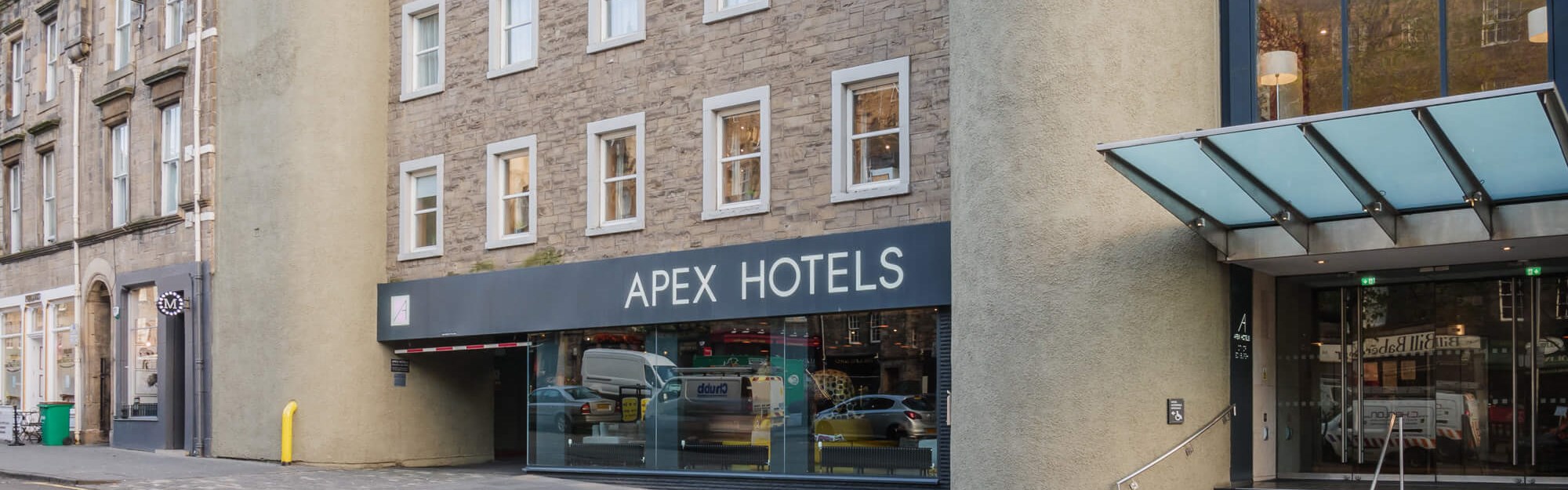 Exterior of Apex City of Edinburgh Hotel