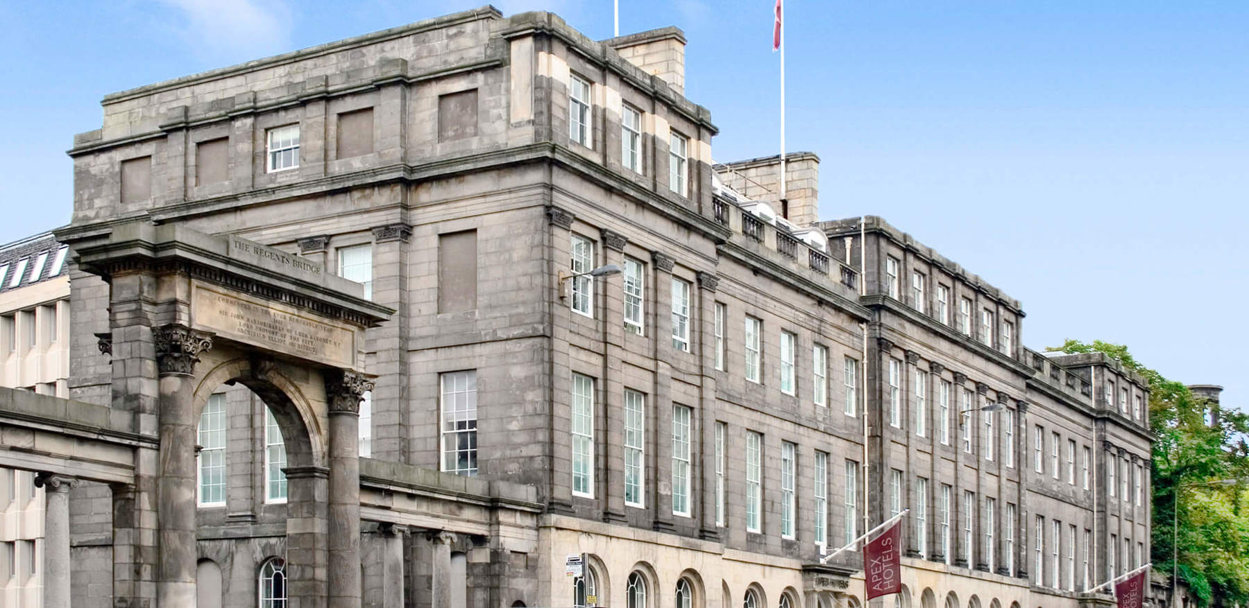 Apex Waterloo Place Hotel exterior hotels in edinburgh with spa