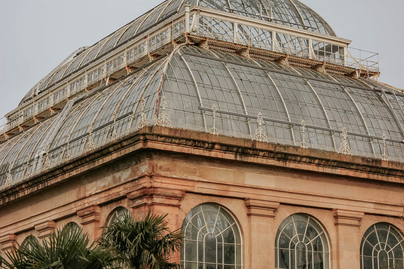 Royal Botanic Garden Palm House at the Botanic Garden