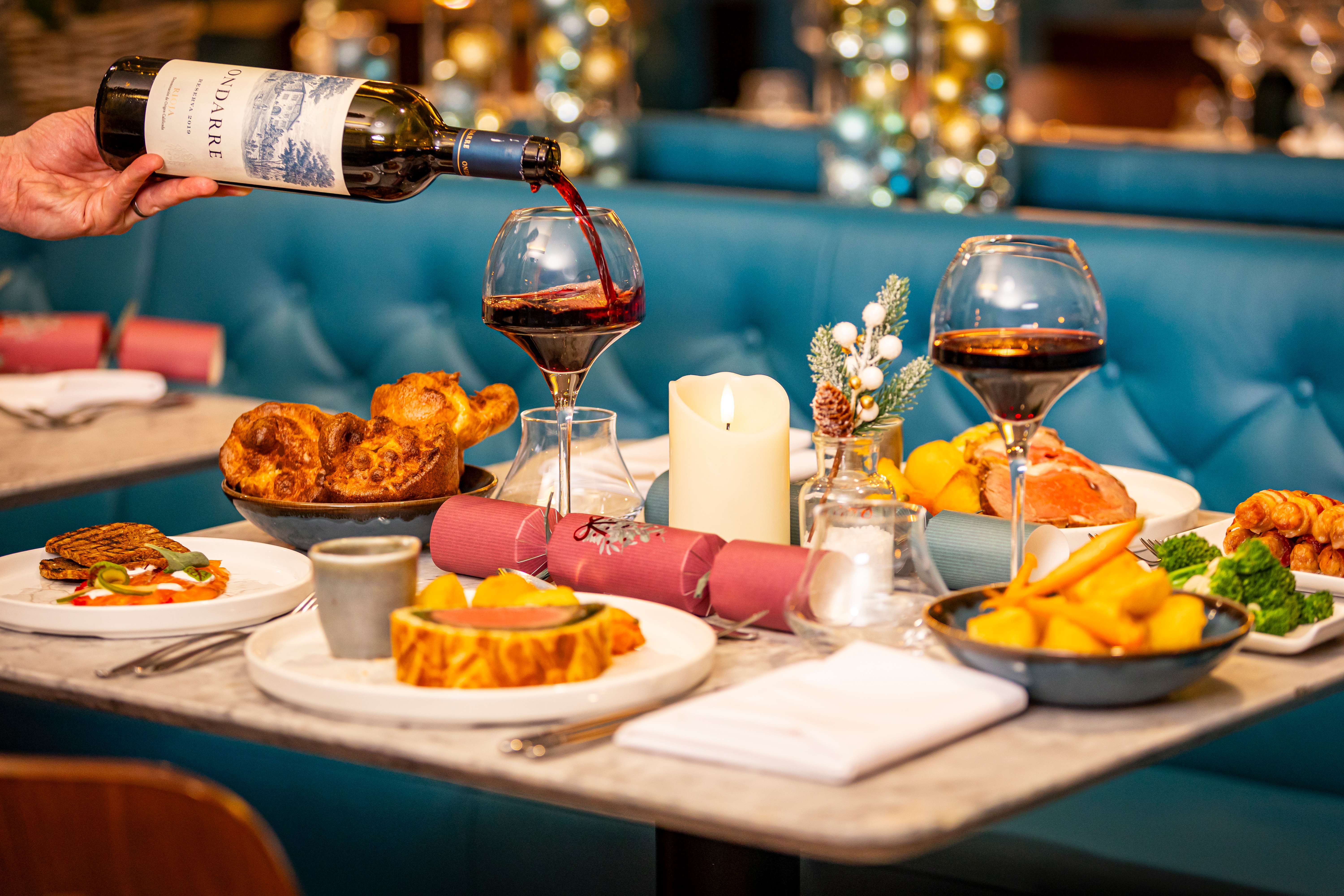 festive dining at apex city of london