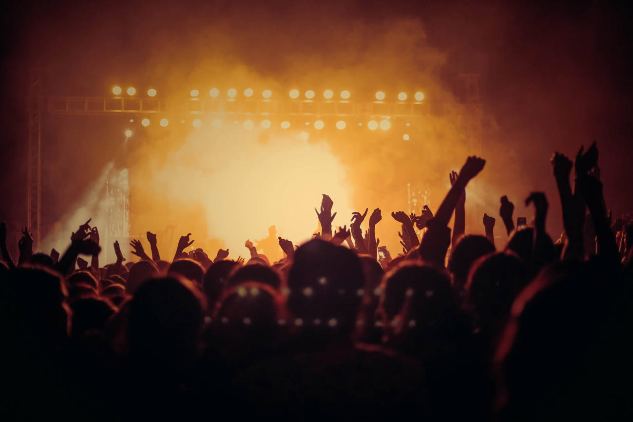 Summer Sessions is coming back to Edinburgh this summer Crowd with arms in the air at concert