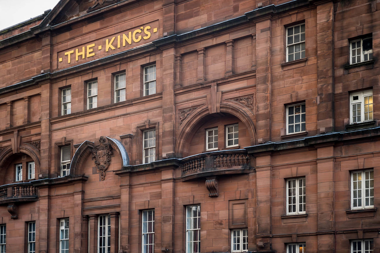 Exterior of the King's Theatre, Glasgow