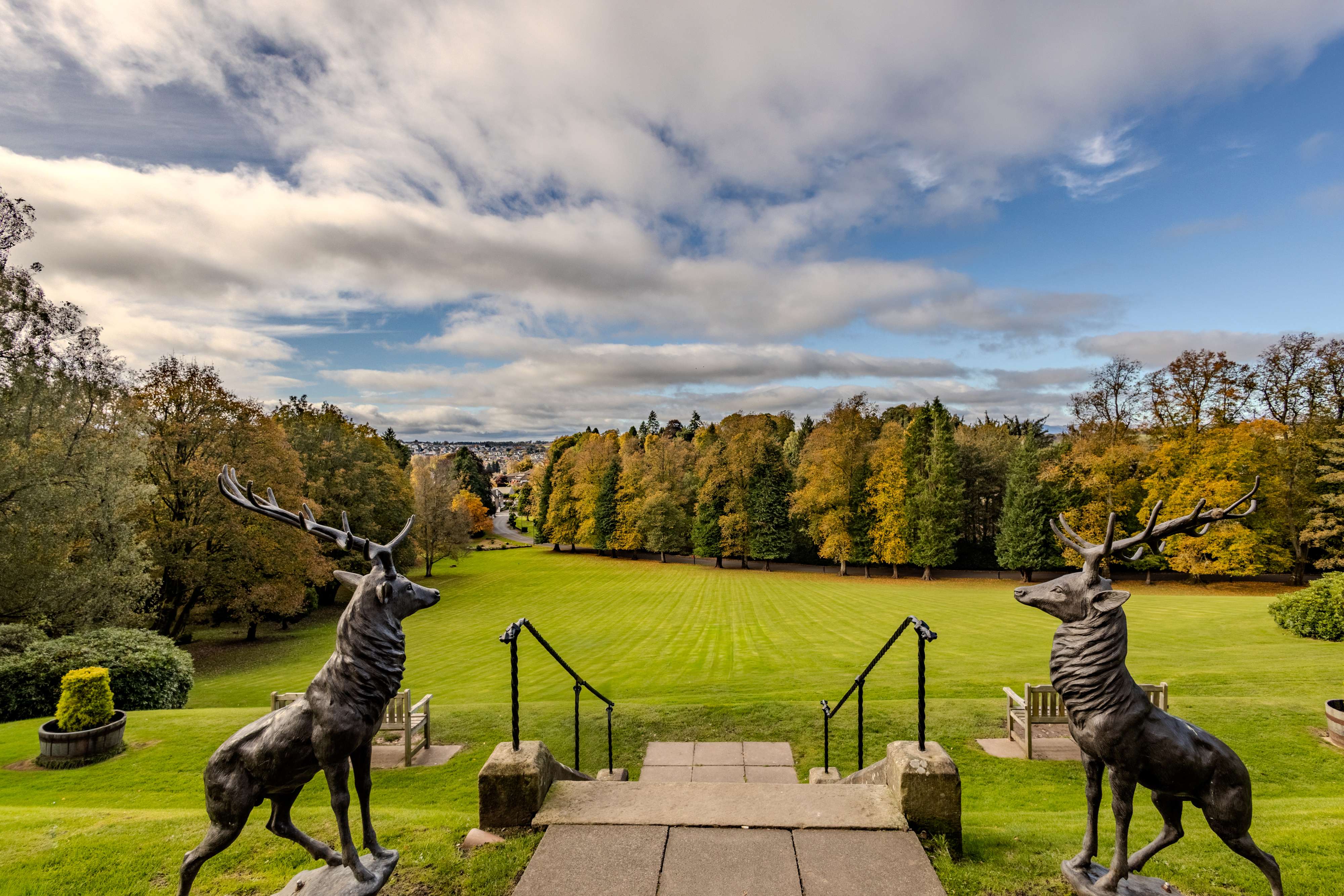 view from apex dunblane hydro hotel