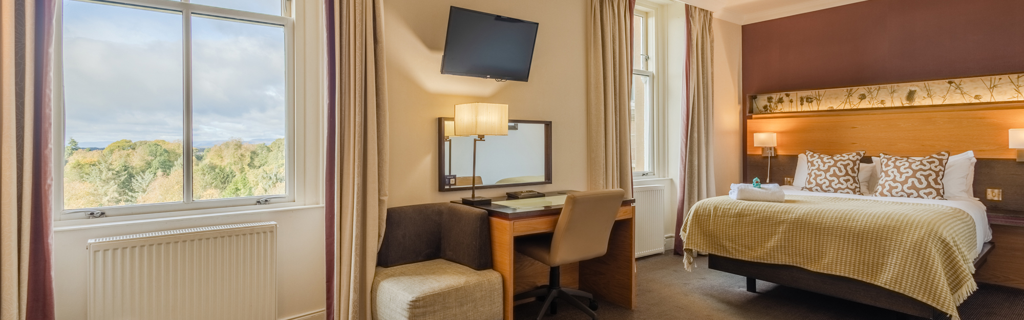 Family Plus Room at Apex Dunblane Hydro Hotel