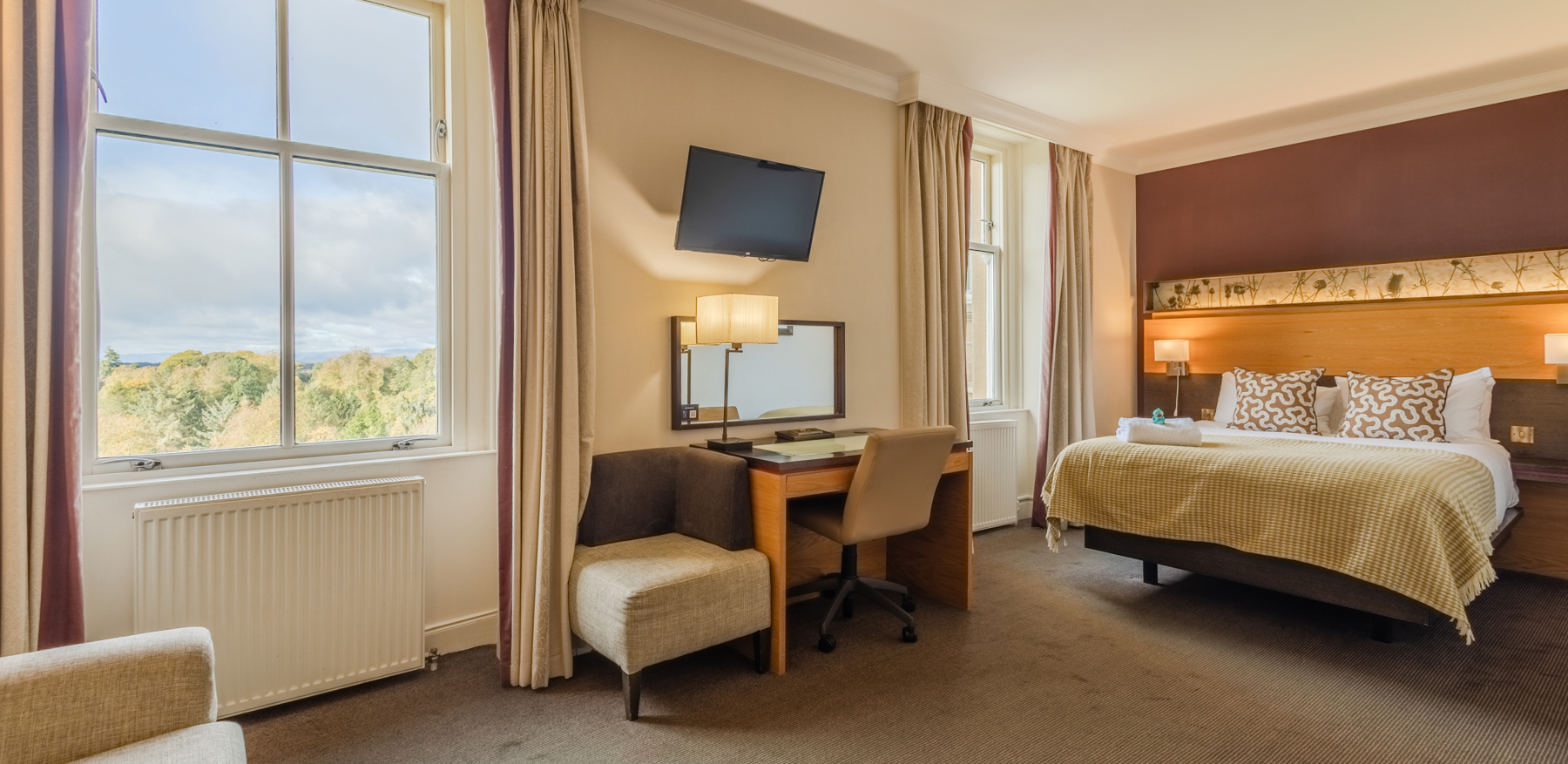 Family Plus Room at Apex Dunblane Hydro Hotel