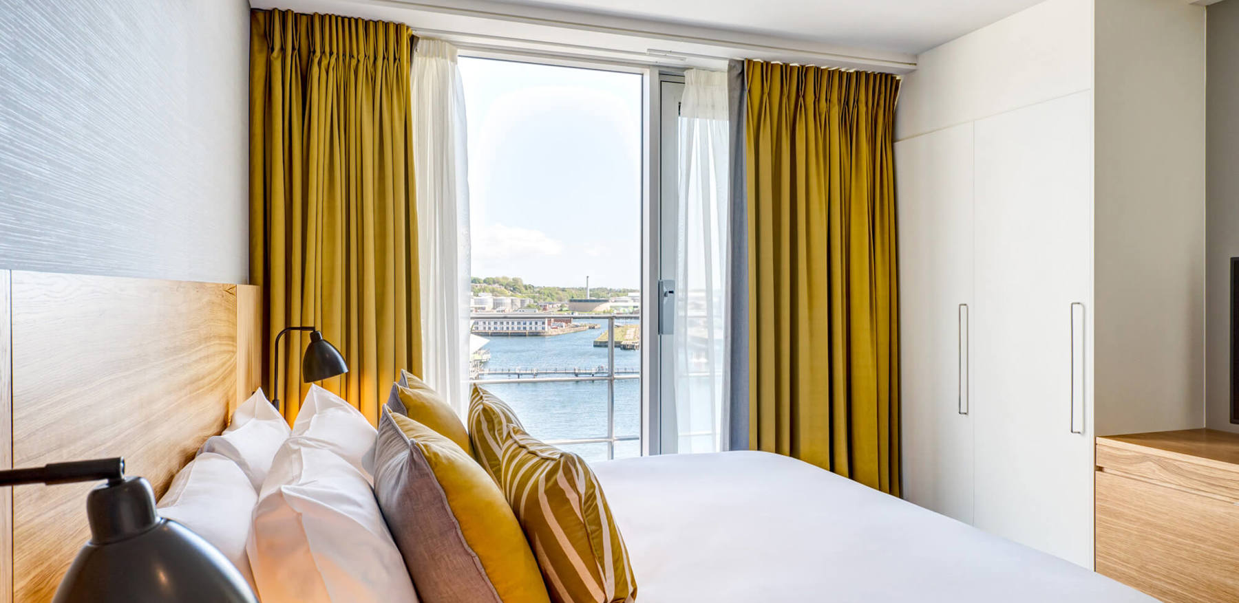 Master Suite bedroom with bed and TV