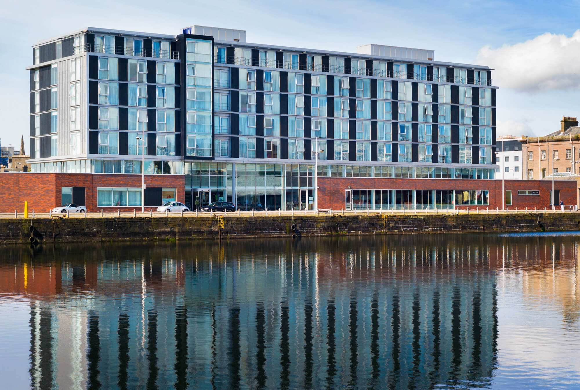 apex city quay hotel building
