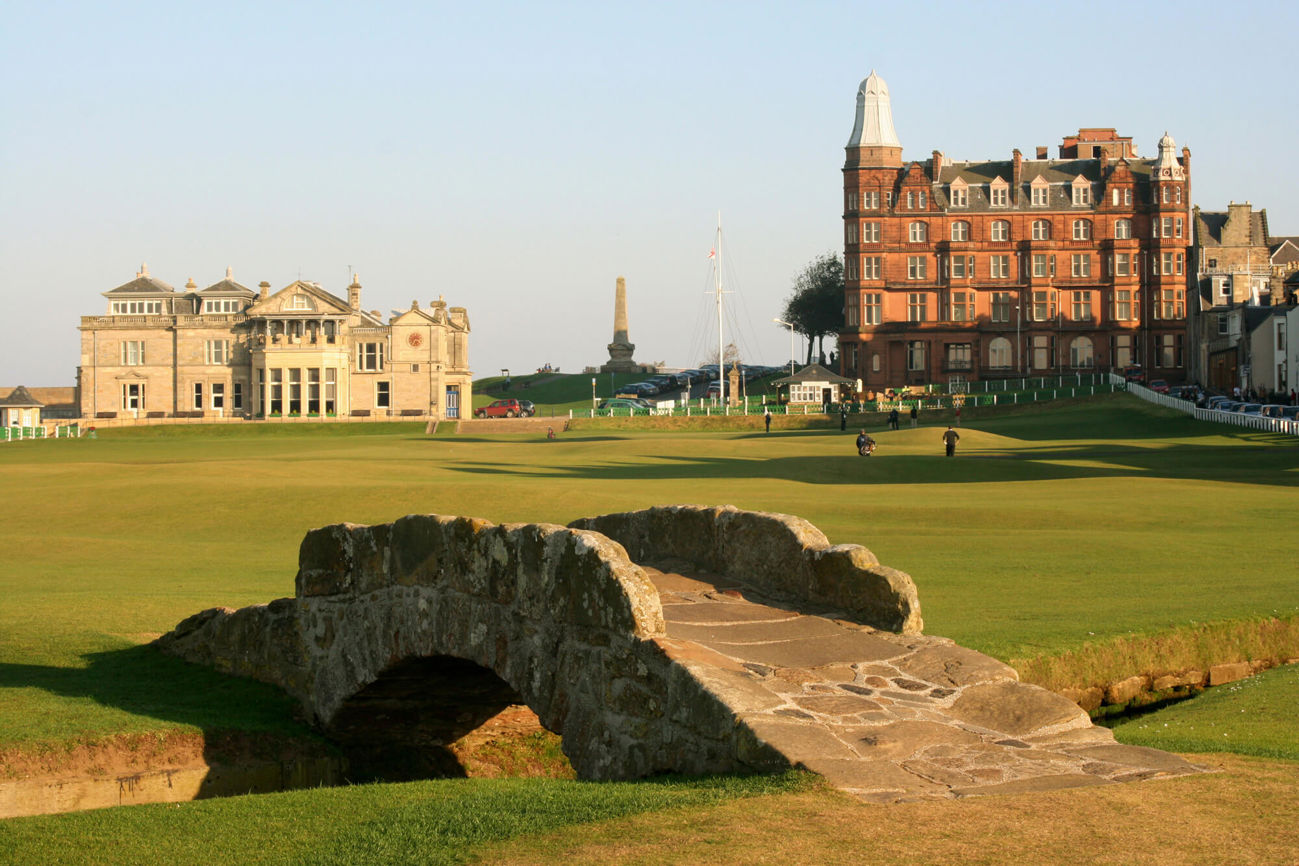St Andrews Old Course during the day