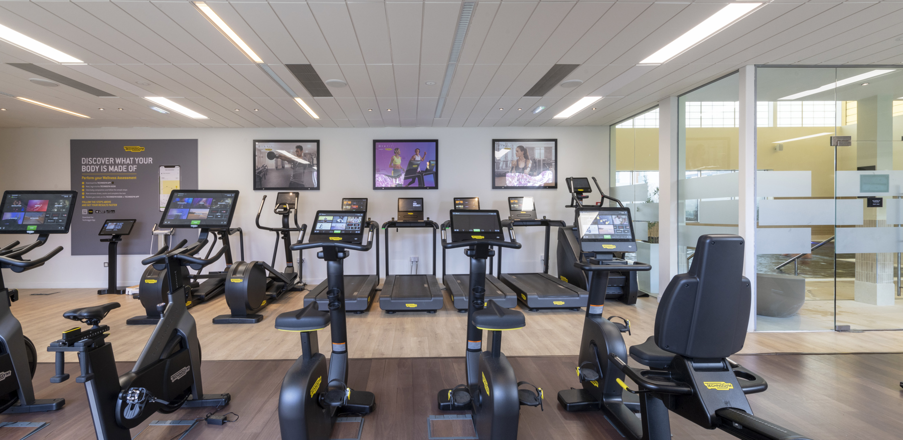 24 hour gym at Apex City Quay Hotel & Spa hotel gym dundee