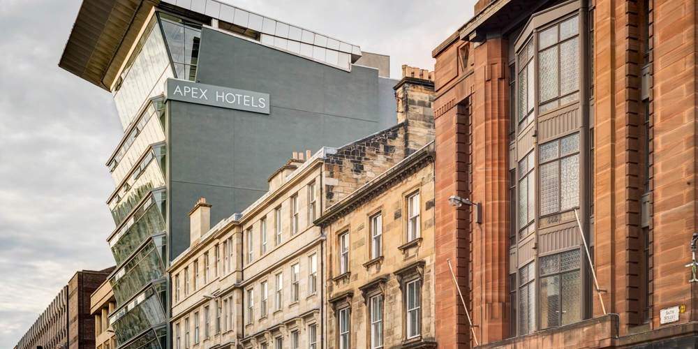 Apex City of Glasgow Hotel Exterior view of Apex City of Glasgow Hotel