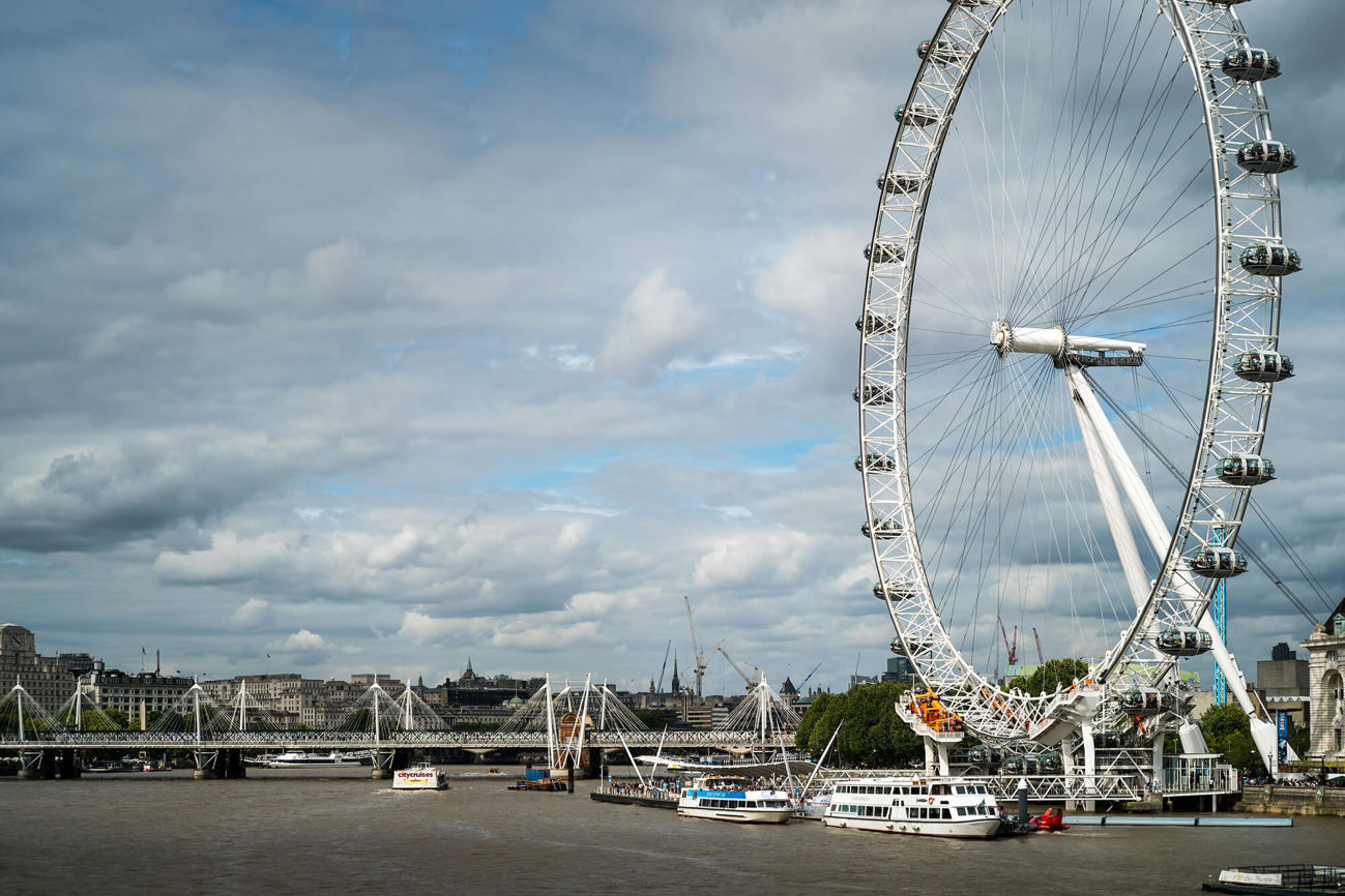 London Eye during the day