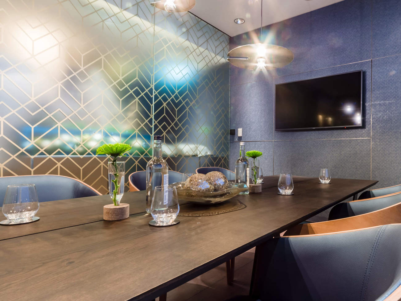 The London Room at Apex London Wall Hotel The London Room private dining room at Apex London Wall Hotel