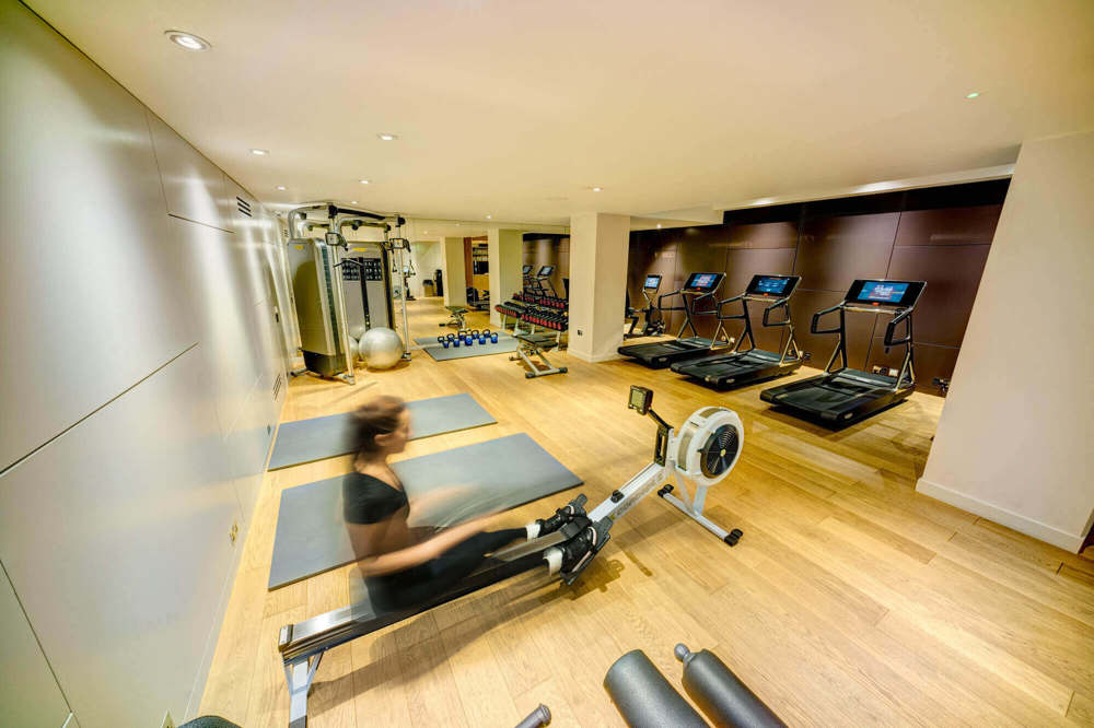 24-hour gym at Apex Temple Court Hotel 24-hour Gym at Apex temple Court Hotel