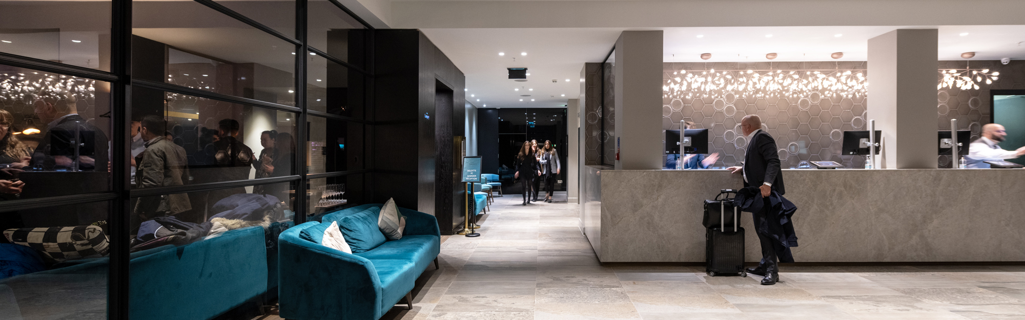 Reception Reception at Apex City of London Hotel